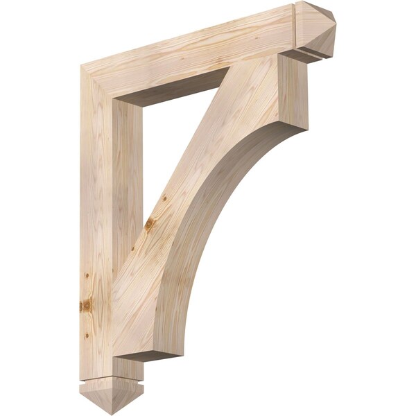 Ekena Millwork Westlake Arts & Crafts Smooth Bracket, Douglas Fir, 5 1/2"W x 38"D x 44"H BKT06X38X44WTL03SDF - main